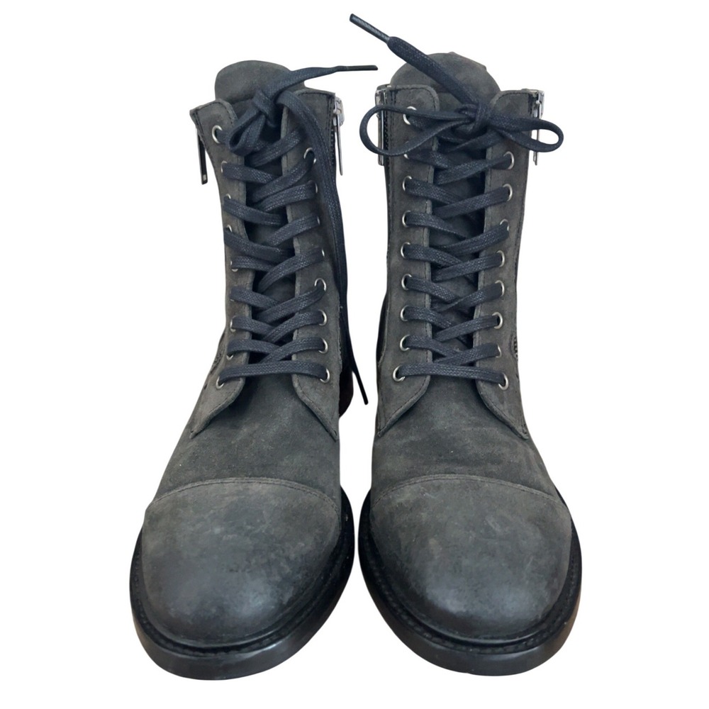 Thursday Boot Co Womens Grey Major Handcrafted Leather Size 8